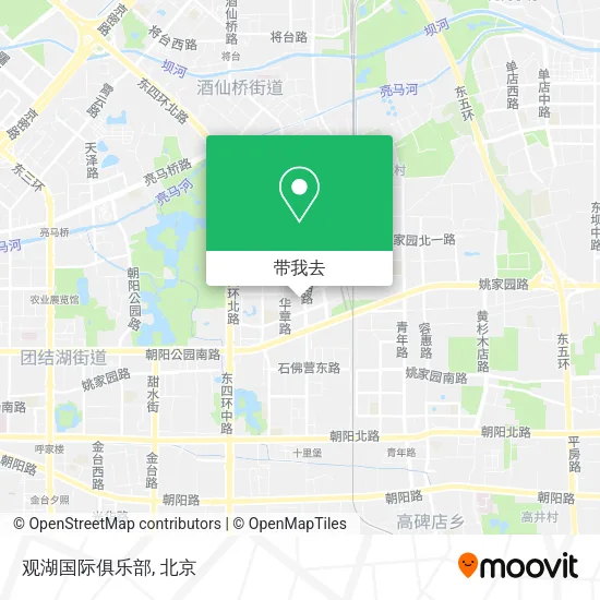 观湖国际俱乐部地图