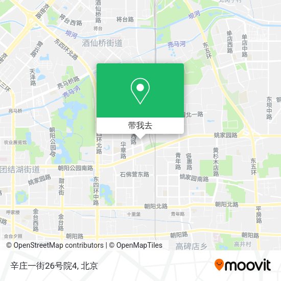 辛庄一街26号院4地图