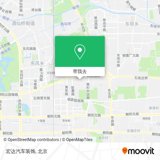 宏达汽车装饰地图