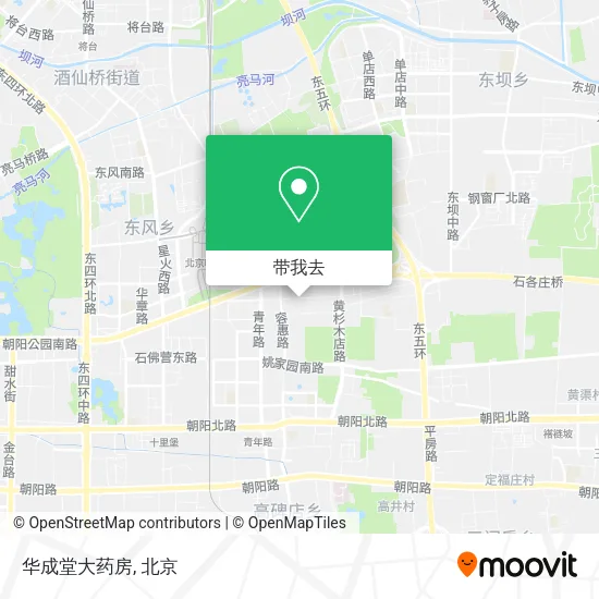 华成堂大药房地图