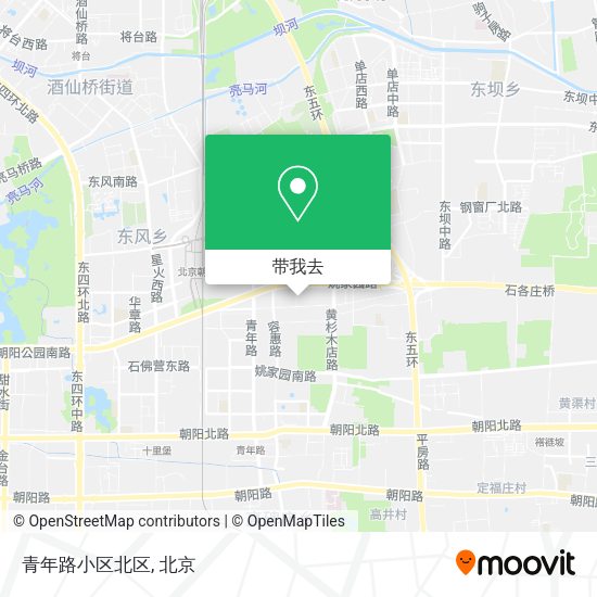 青年路小区北区地图