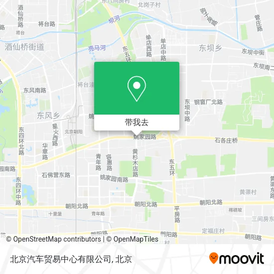 北京汽车贸易中心有限公司地图