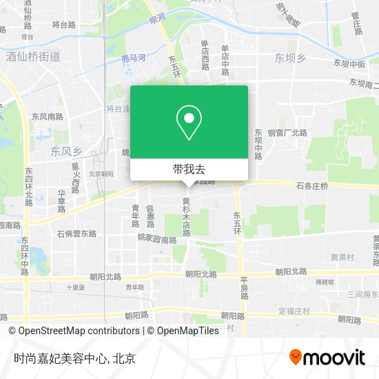 时尚嘉妃美容中心地图