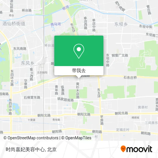 时尚嘉妃美容中心地图