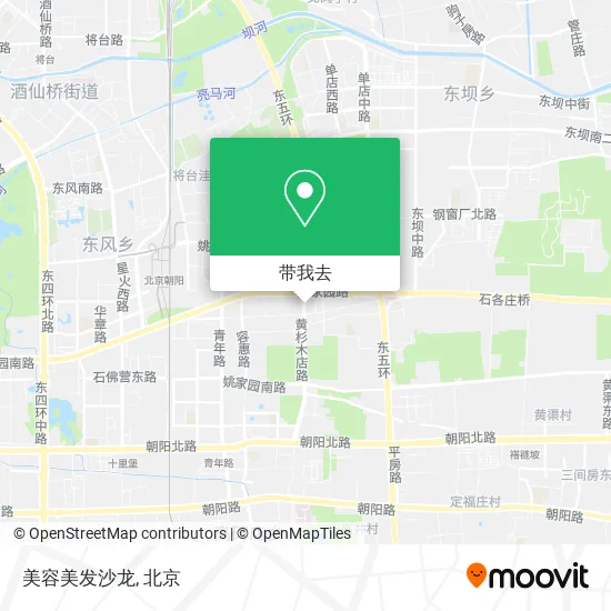 美容美发沙龙地图