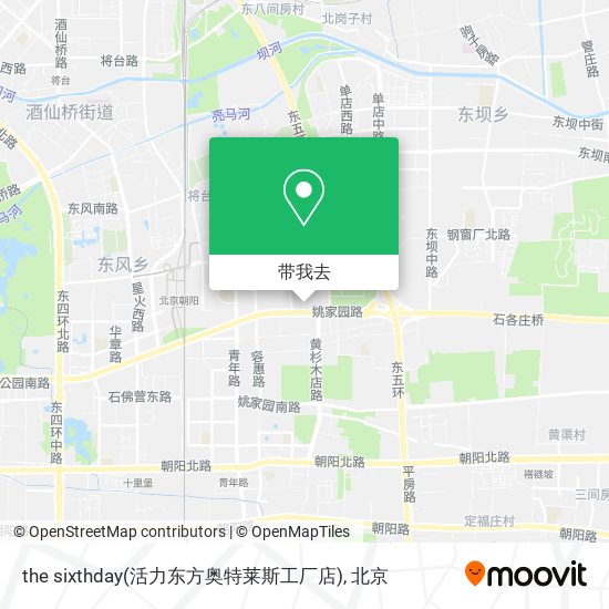 the sixthday(活力东方奥特莱斯工厂店)地图