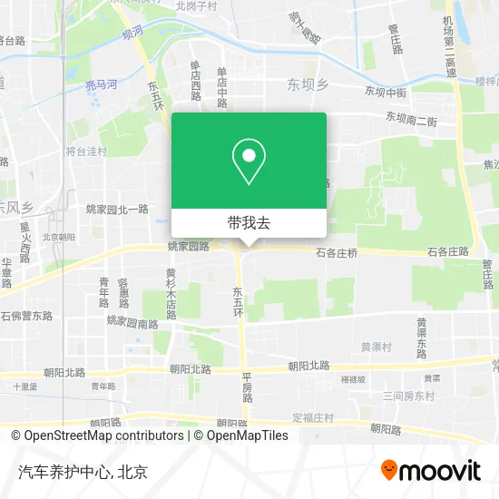 汽车养护中心地图