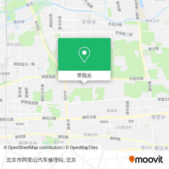 北京市阿里山汽车修理站地图