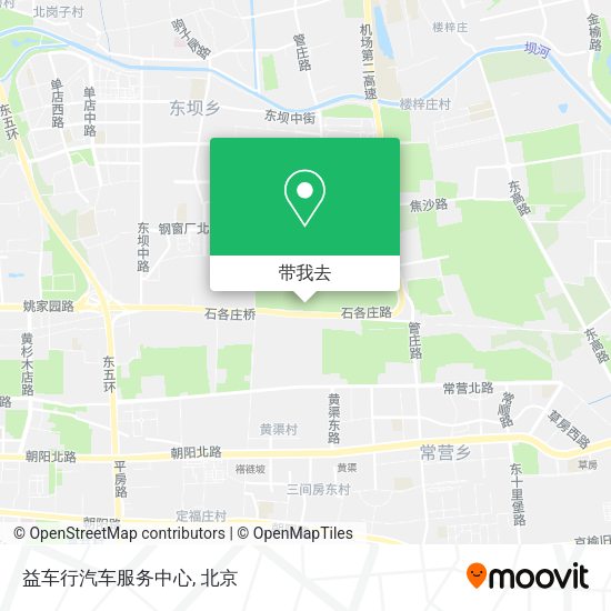 益车行汽车服务中心地图