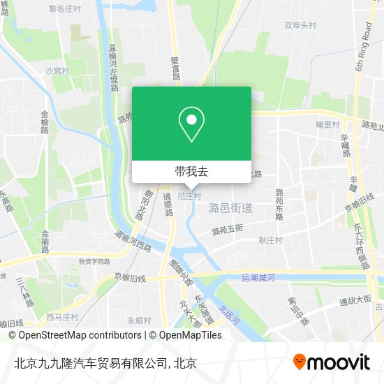 北京九九隆汽车贸易有限公司地图