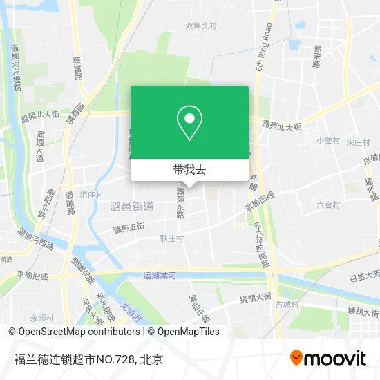 福兰德连锁超市NO.728地图