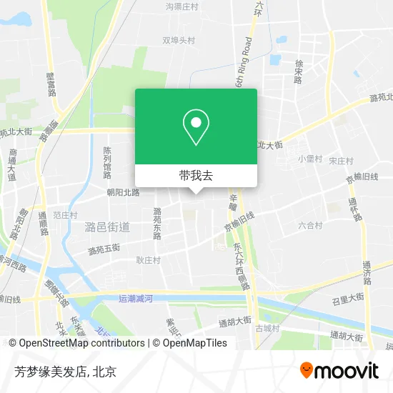 芳梦缘美发店地图