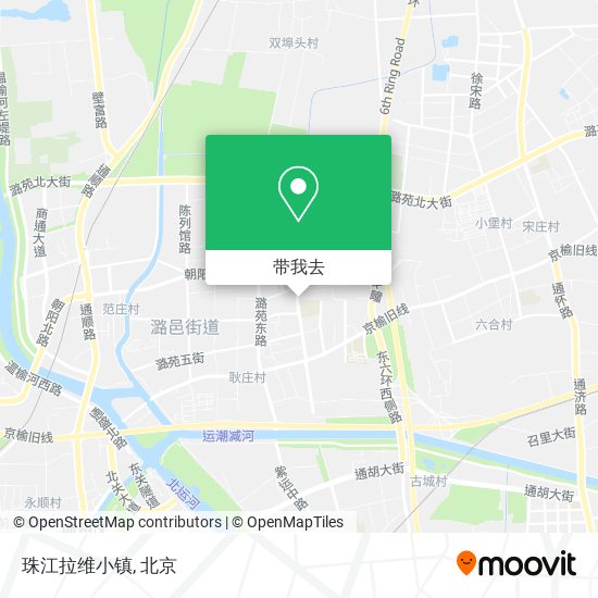 珠江拉维小镇地图