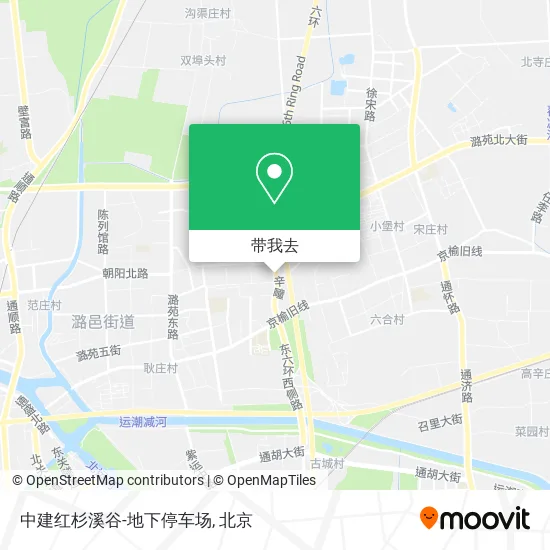 中建红杉溪谷-地下停车场地图
