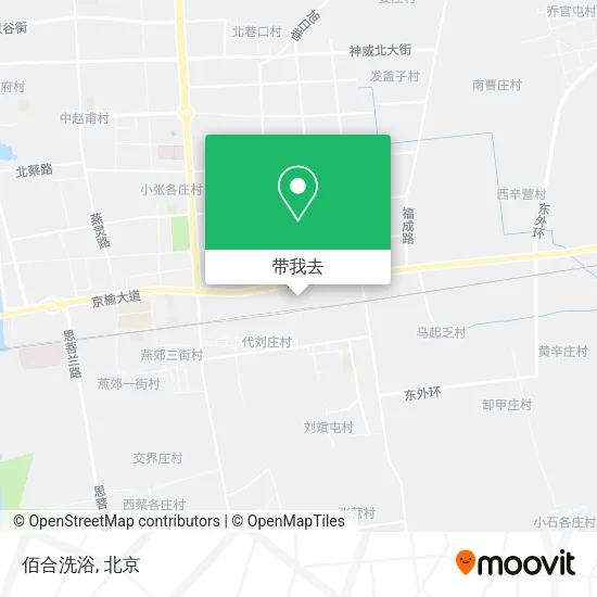 佰合洗浴地图