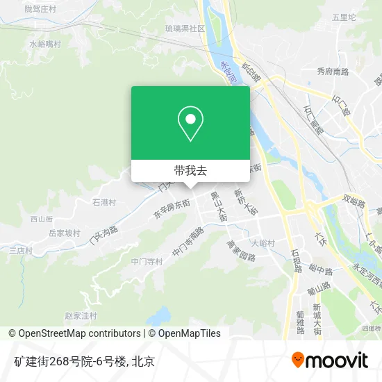 矿建街268号院-6号楼地图