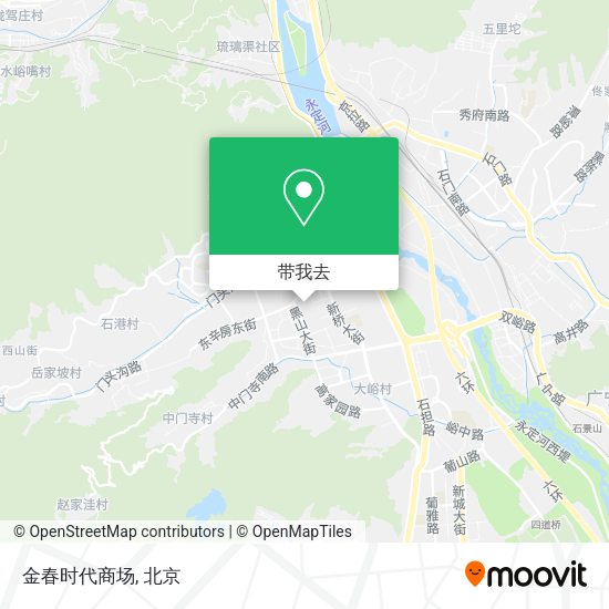 金春时代商场地图