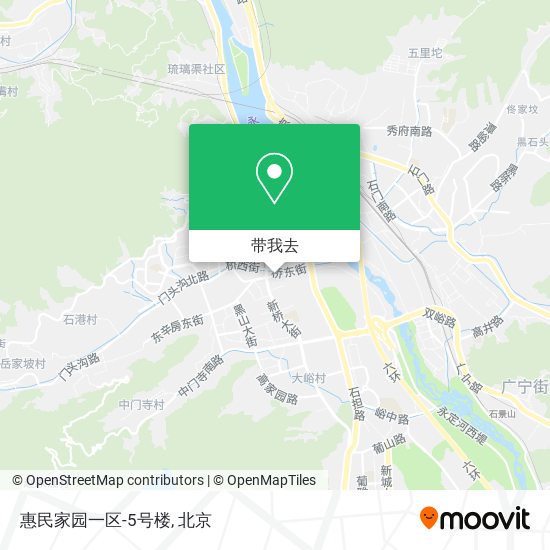 惠民家园一区-5号楼地图
