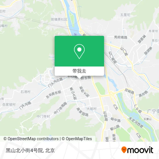 黑山北小街4号院地图