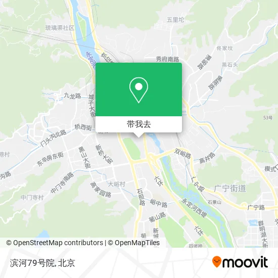 滨河79号院地图