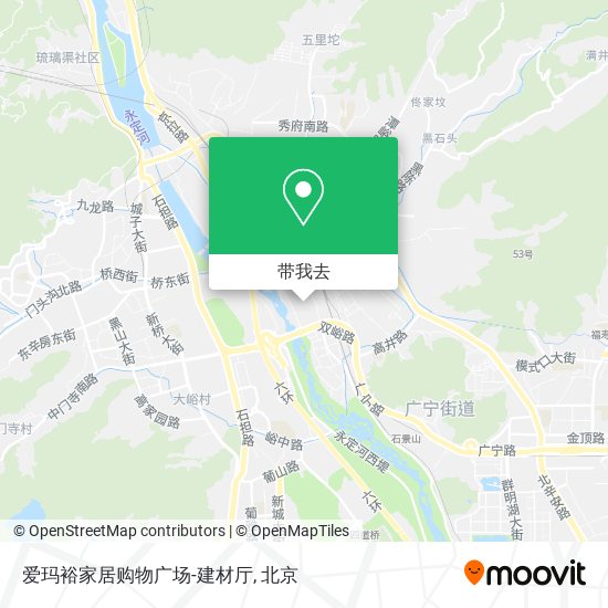 爱玛裕家居购物广场-建材厅地图
