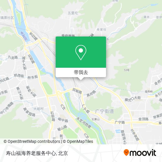 寿山福海养老服务中心地图