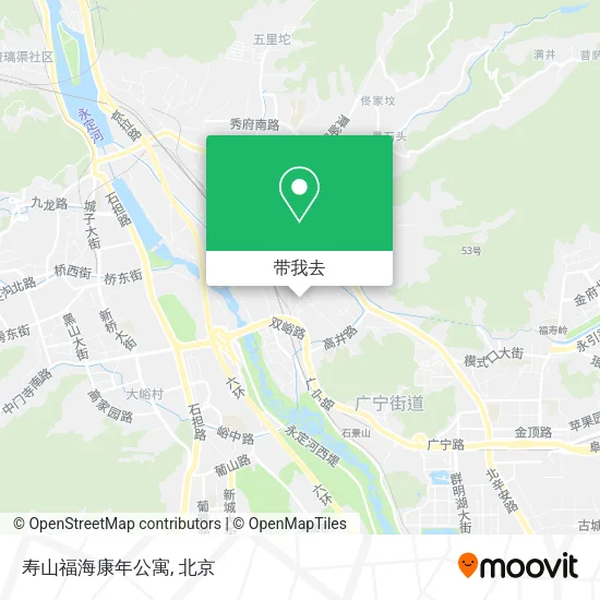 寿山福海康年公寓地图