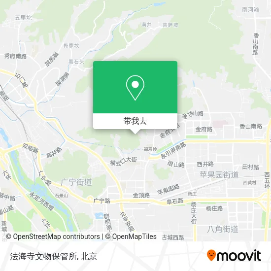 法海寺文物保管所地图