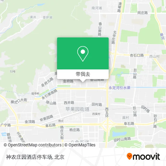 神农庄园酒店停车场地图