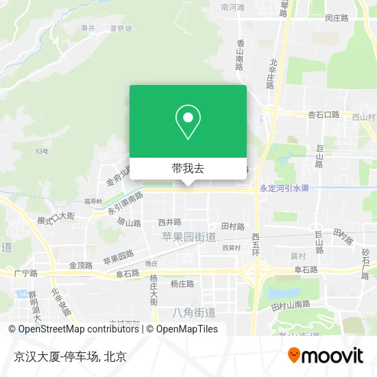 京汉大厦-停车场地图