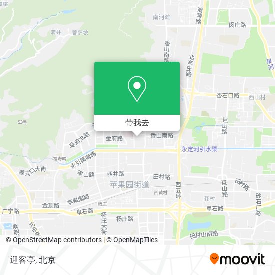 迎客亭地图
