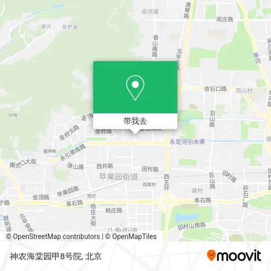 神农海棠园甲8号院地图
