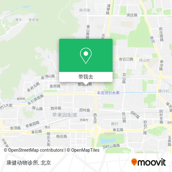康健动物诊所地图