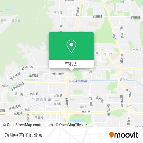 珍鹊中医门诊地图