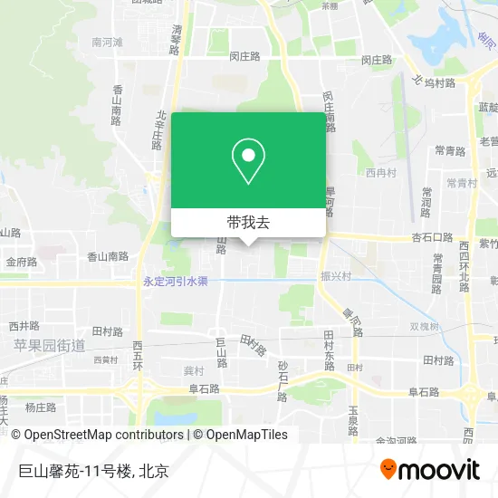巨山馨苑-11号楼地图