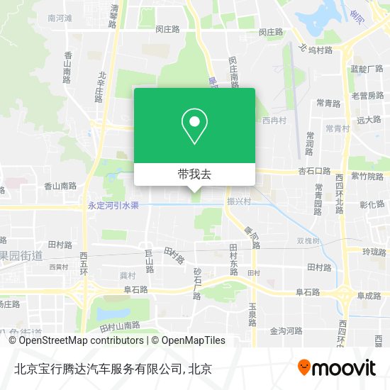 北京宝行腾达汽车服务有限公司地图