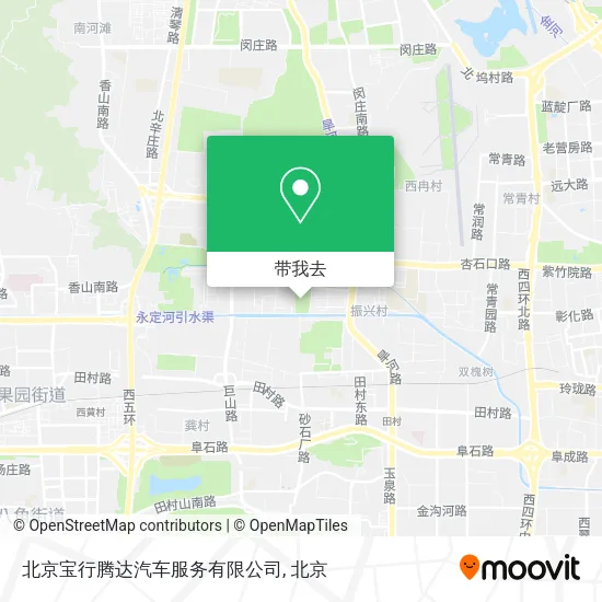 北京宝行腾达汽车服务有限公司地图