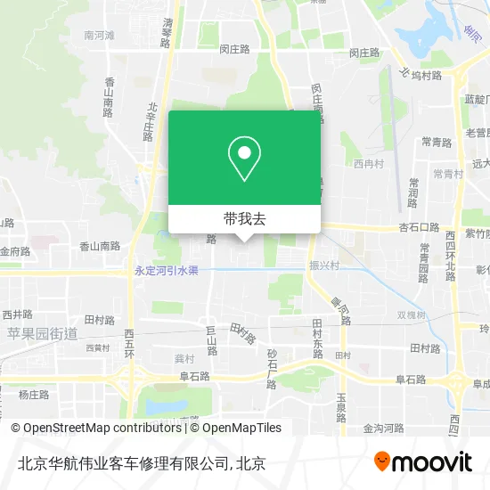 北京华航伟业客车修理有限公司地图