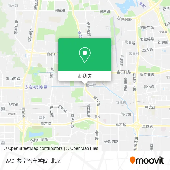 易到共享汽车学院地图