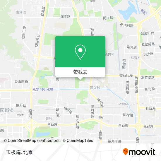 玉极庵地图