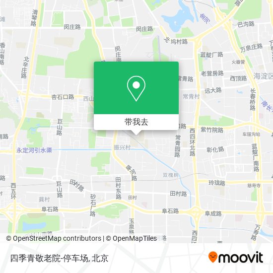 四季青敬老院-停车场地图
