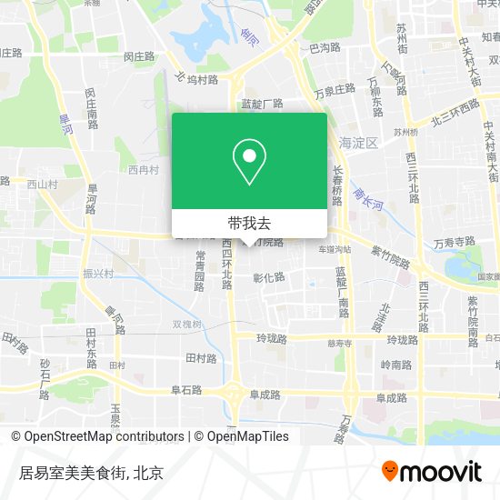 居易室美美食街地图