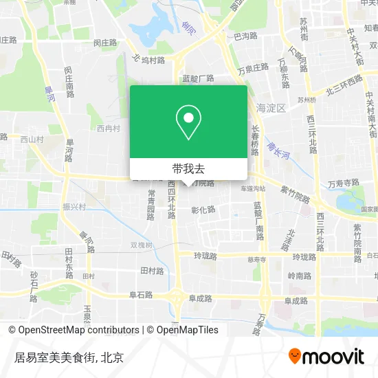 居易室美美食街地图