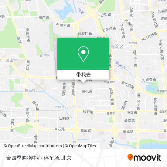 金四季购物中心-停车场地图