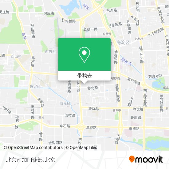 北京南加门诊部地图