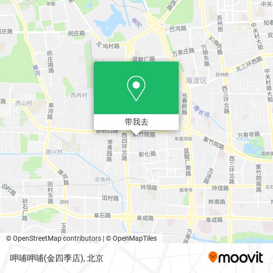 呷哺呷哺(金四季店)地图