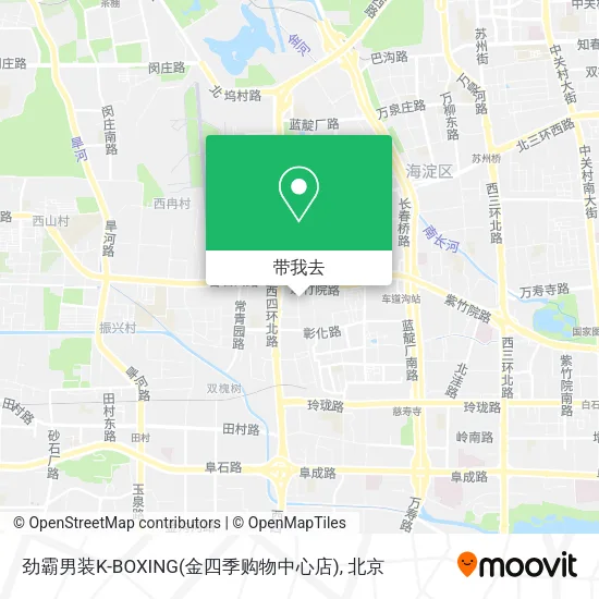 劲霸男装K-BOXING(金四季购物中心店)地图