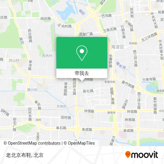 老北京布鞋地图