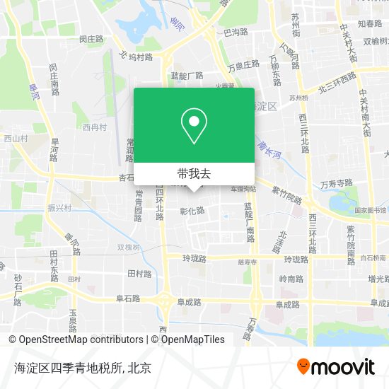 海淀区四季青地税所地图