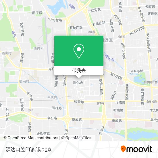 演达口腔门诊部地图